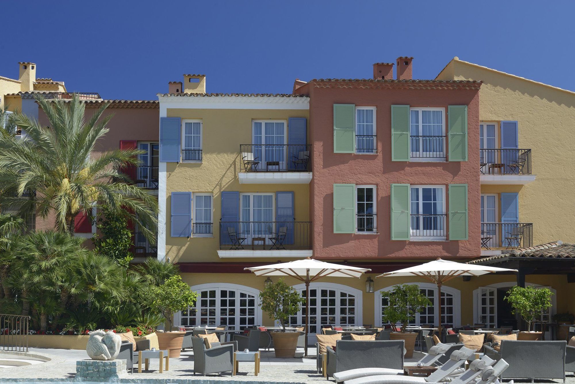 Hotel Byblos Saint-Tropez Restaurante foto